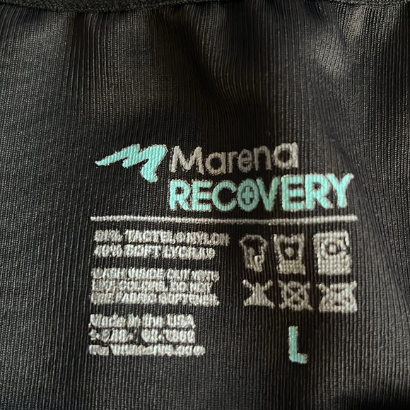 MARENA MENS RECOVERY SLEEVELESS Lot of 2 TANK TOP - STYLE NO. MTT NUDE BLACK lrg - Picture 14 of 15